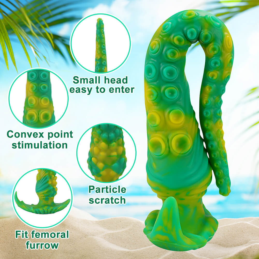 Long Anal Plug - Tentacle Butt Plug - Wearable Butt Plug Xoxomoving