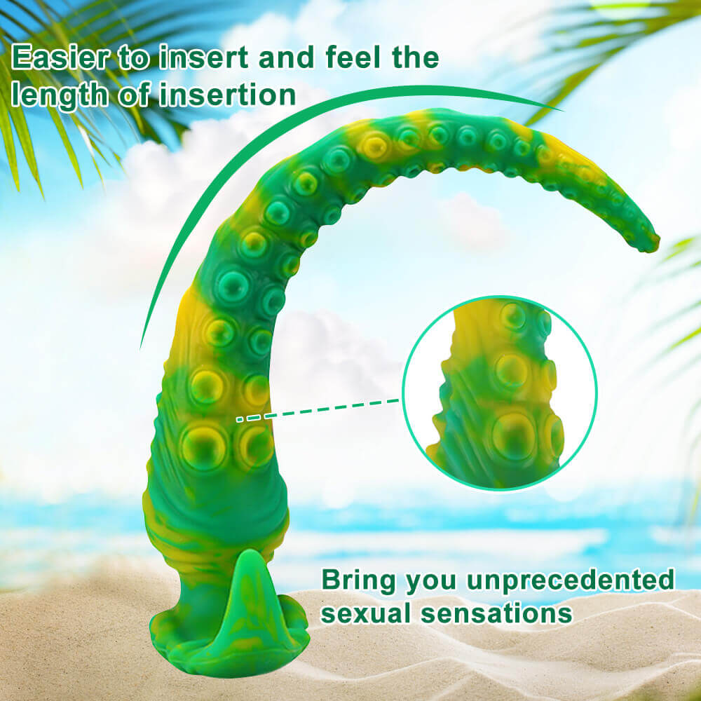 Long Anal Plug - Tentacle Butt Plug - Wearable Butt Plug Xoxomoving