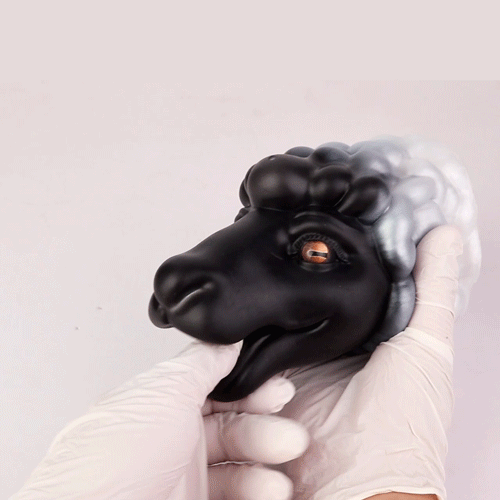 Realistic Sheep Oral Sex Pocket Pussy - Fantasy Animal Pussies Penis Massage Stroker Domlust