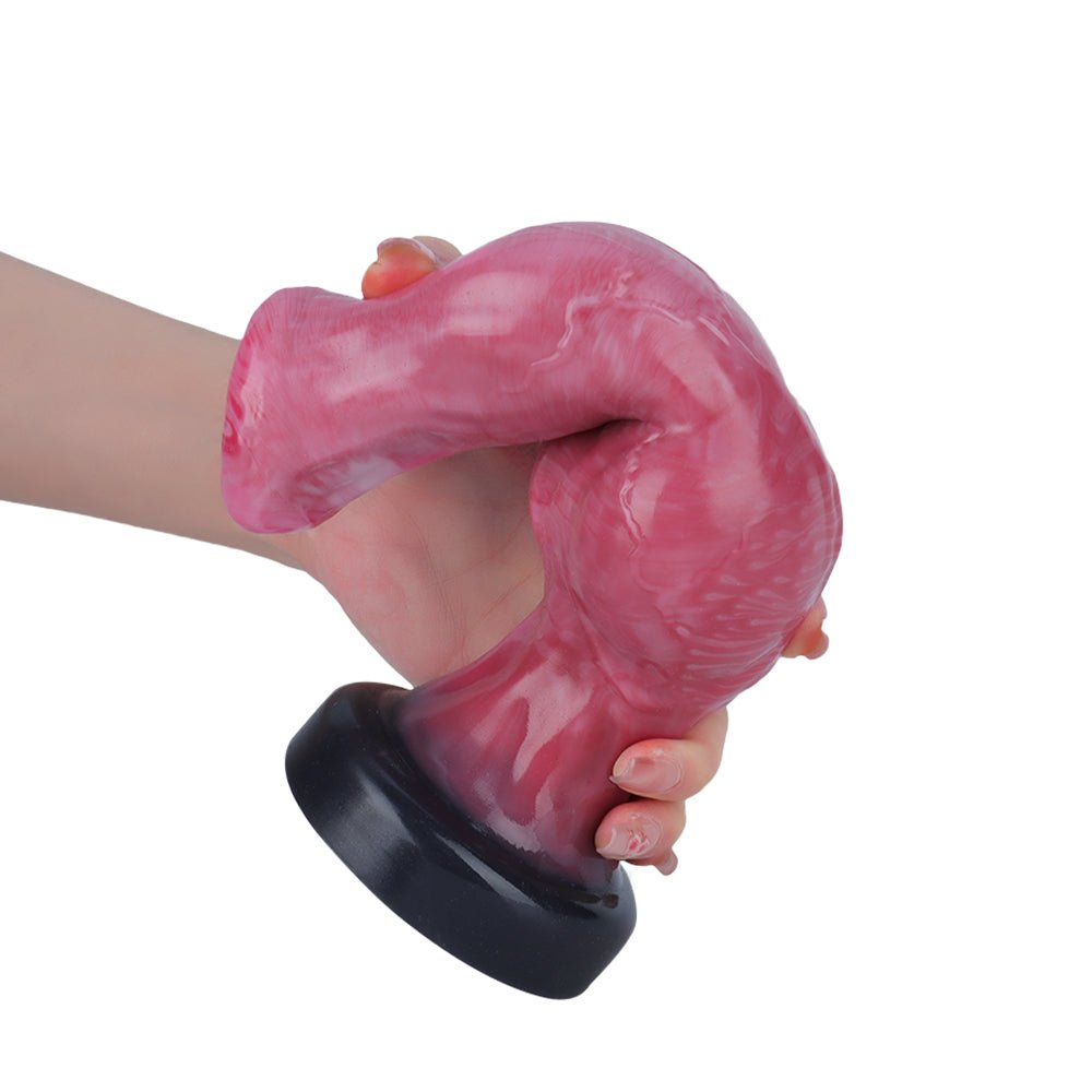 MAPARON Scarlet Pup 8 Inch Fantasy Dog Knot Dildo Xoxomoving