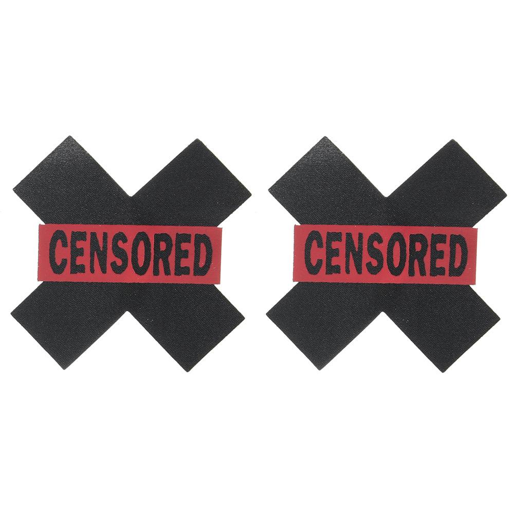Censored Hearts and X Nipple Pasties - Xoxomoving