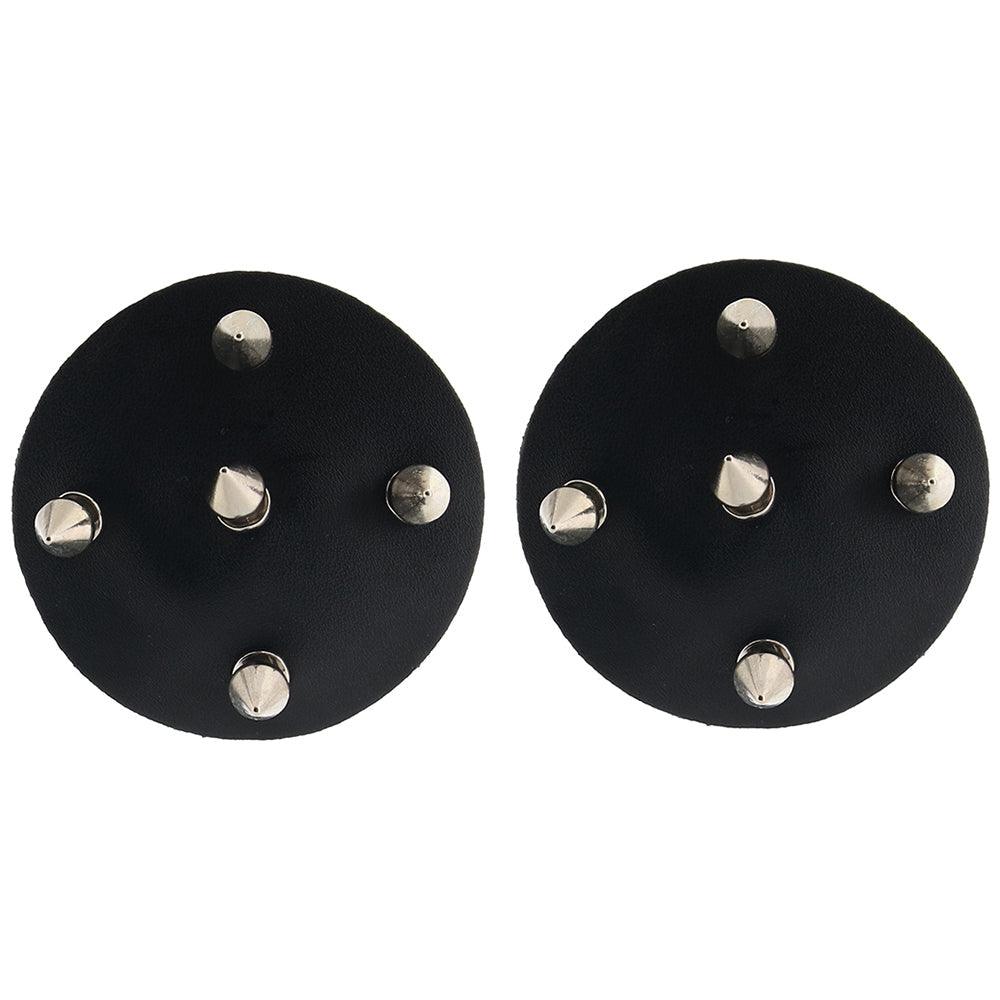 Nipple Couture Black Studded Covers - Xoxomoving