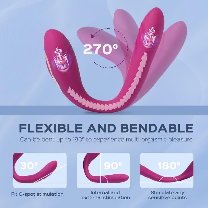 Molly - Remote Control Wearable G-spot and Clit Vibrator - Xoxomoving