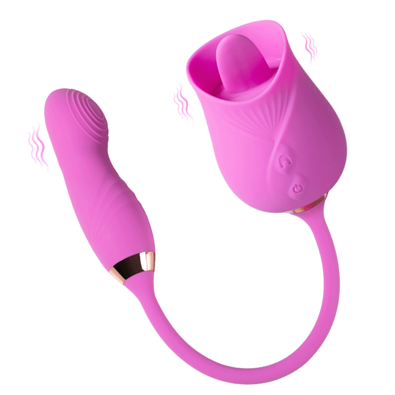 Momo - Rose Clit Licker & Tapping Egg Vibrator - Xoxomoving