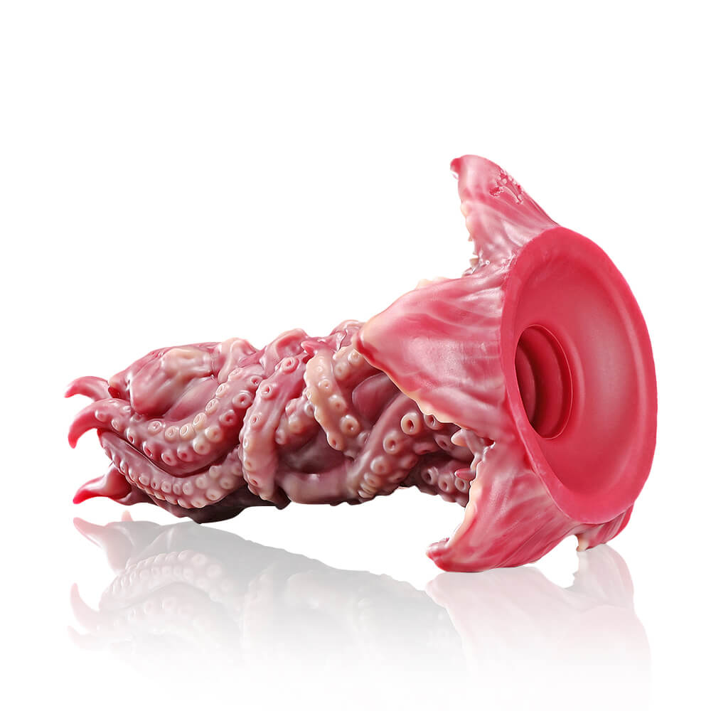 Ovipositor Toy – Platinum Silicone with Tendrils & Suction Cups Xoxomoving