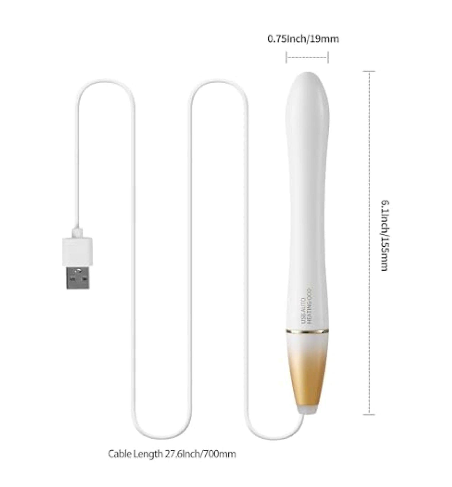 NUHUi AUTO Heater Stick Warmer | USB Hands Warmer with LED Indicator | Fast Heating Stick 38℃ Control | Portable & Waterproof - Xoxomoving