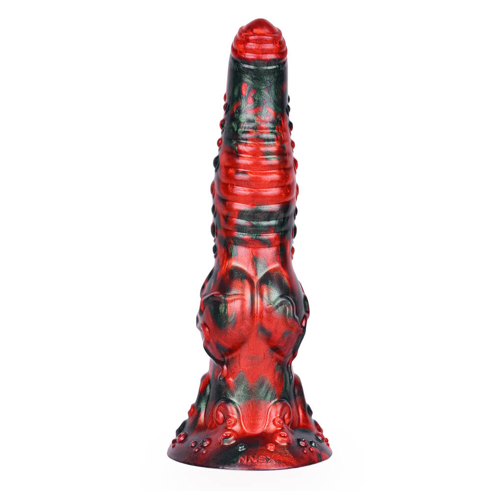 9.6 Inch Tentacle Dildo - Knotted Dildo Xoxomoving