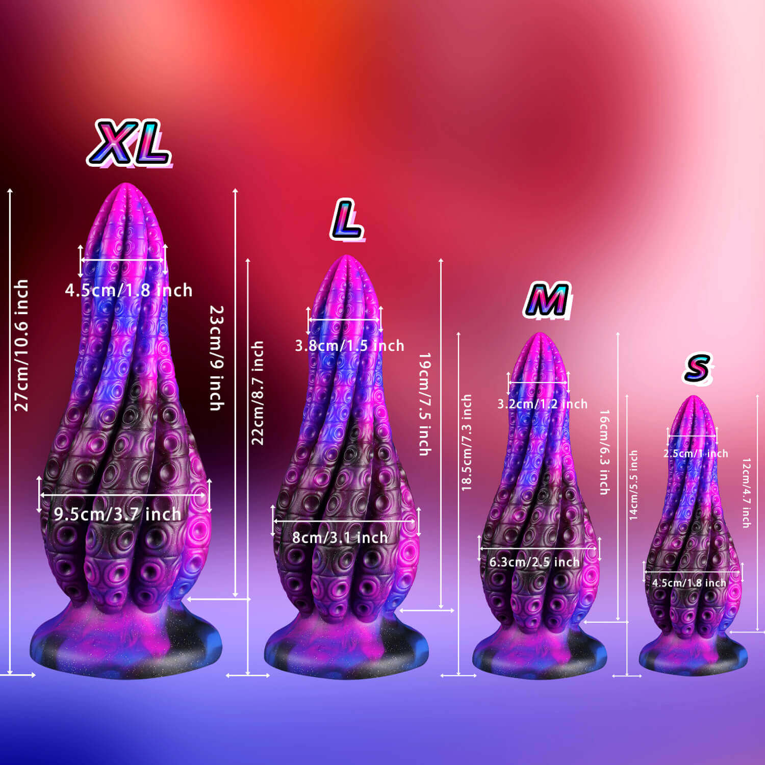Tentacle Dildo – Fantasy Deep-Sea Design with Suction Base Xoxomoving