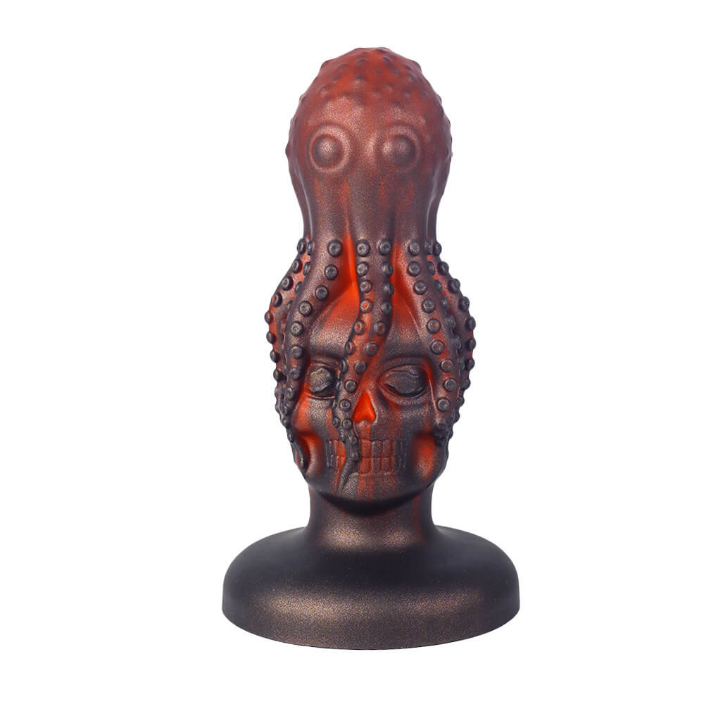 Fantasy Dildo – Tentacle & Skull Design with Suction Cup Base Xoxomoving