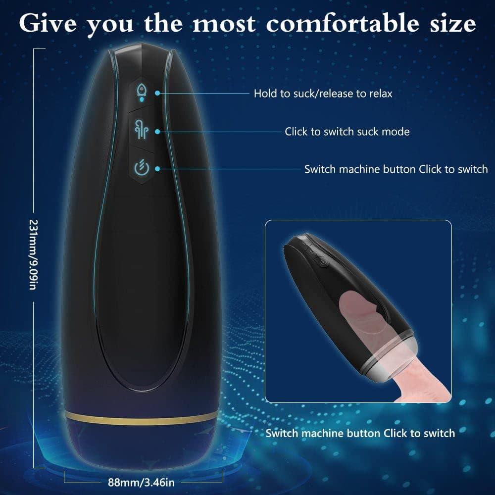 Oral Sex Simulation Masturbator: Intense Pleasure & Stamina Trainer - Xoxomoving