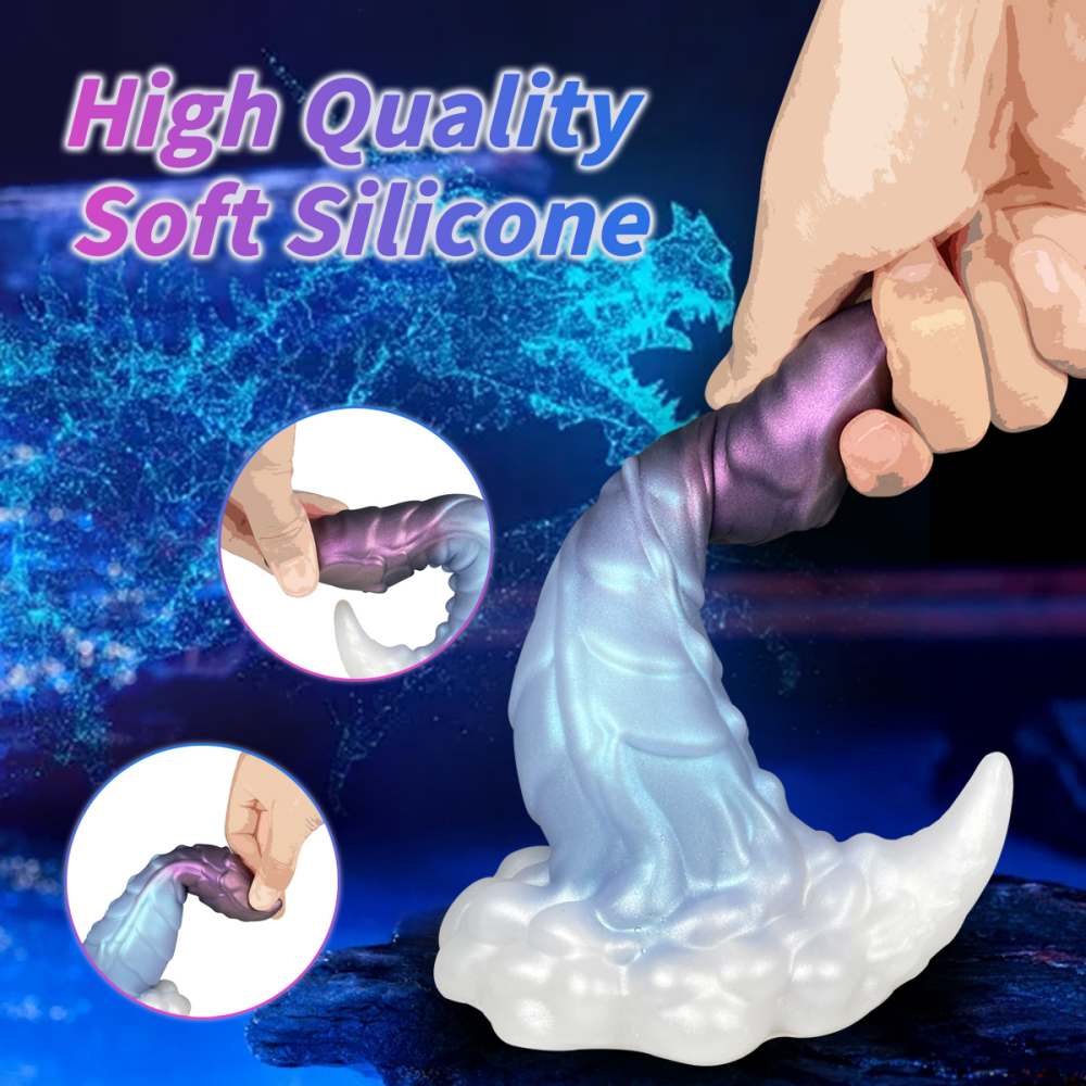 Fantasy 7.5 Inch Dragon Dildo – Textured Stimulation & Suction Base Xoxomoving