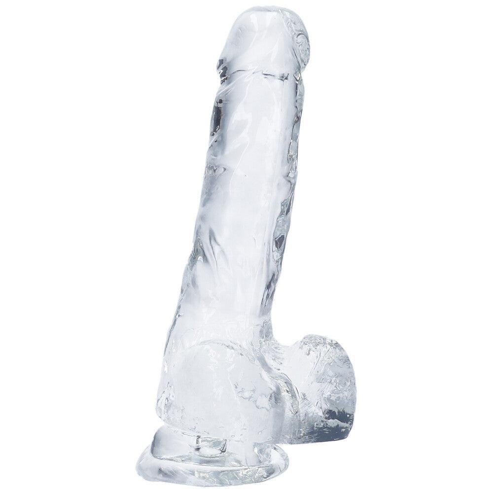 Realistic Suction Cup Dildo with Balls - Xoxomoving