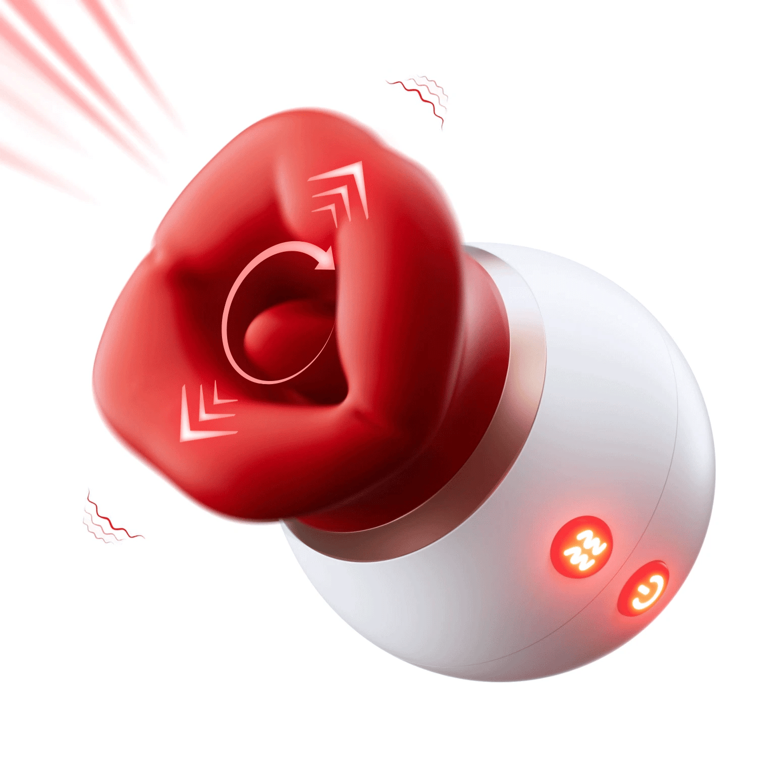 Realistic Tongue Teaser Suction Vibrator | Clit Stimulator Toy - Xoxomoving