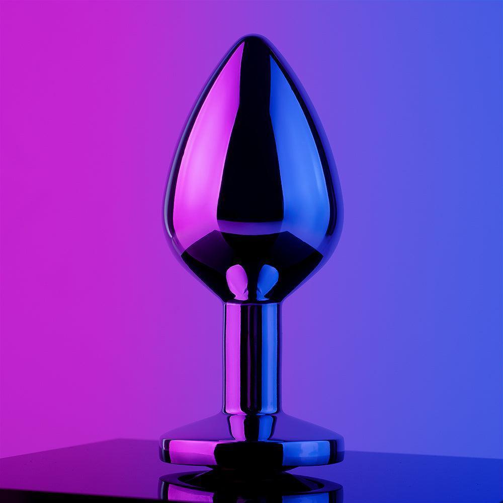 Red Gem Zinc Alloy Butt Plug - Elegant Pleasure Jewe - Xoxomoving