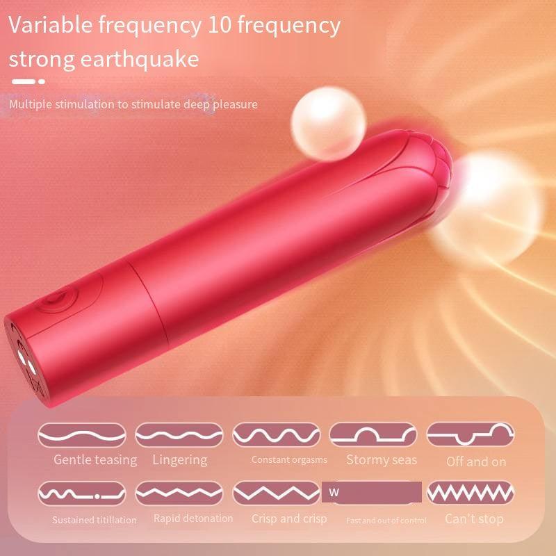 Rose Mini Lipstick Shaking Eggs - High-Speed Pleasure - Xoxomoving