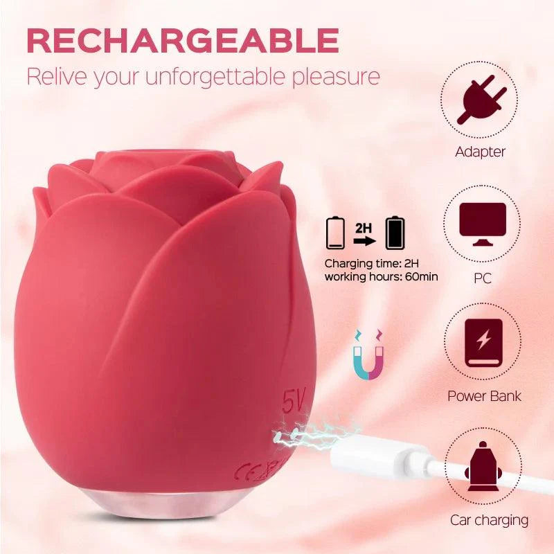 Rose Stamp - The Rose Clit Sucking Stimulator - Xoxomoving