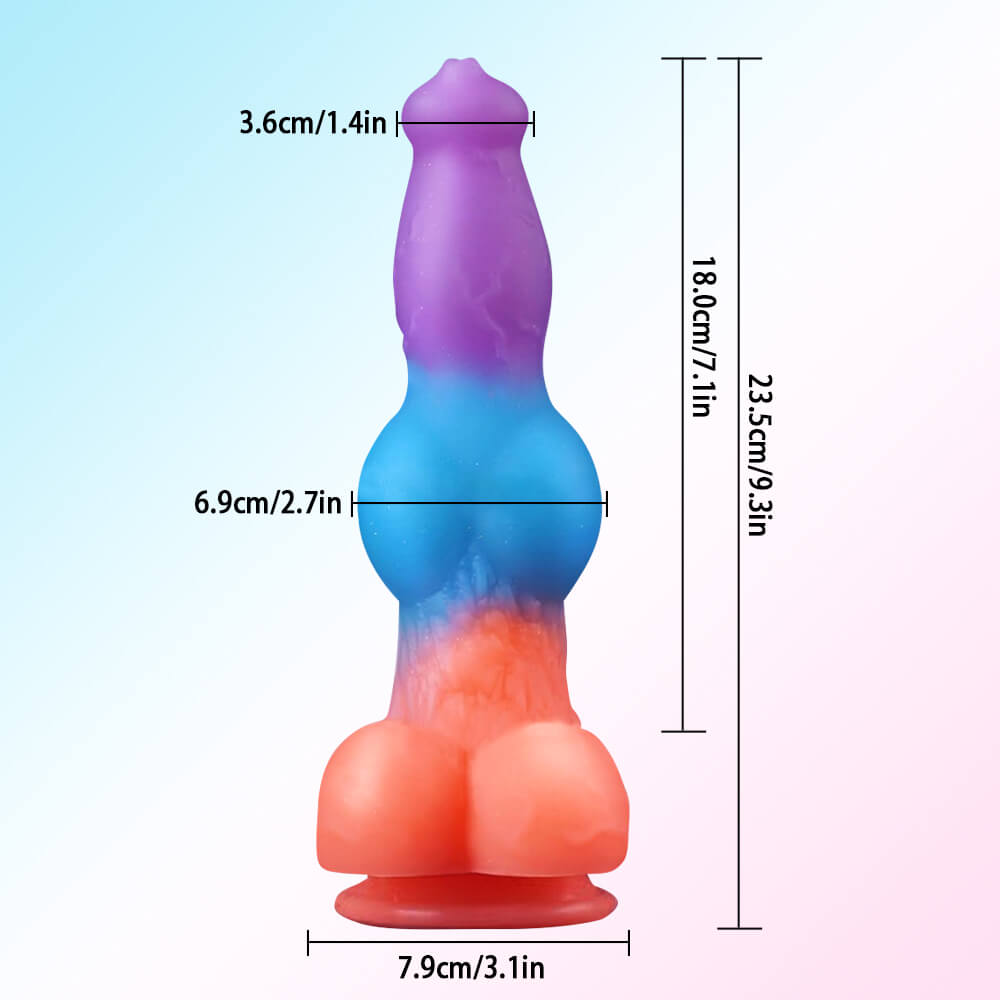 9 Inch Color Mixing Remote Control Vibrating Squirting Dildo Xoxomoving