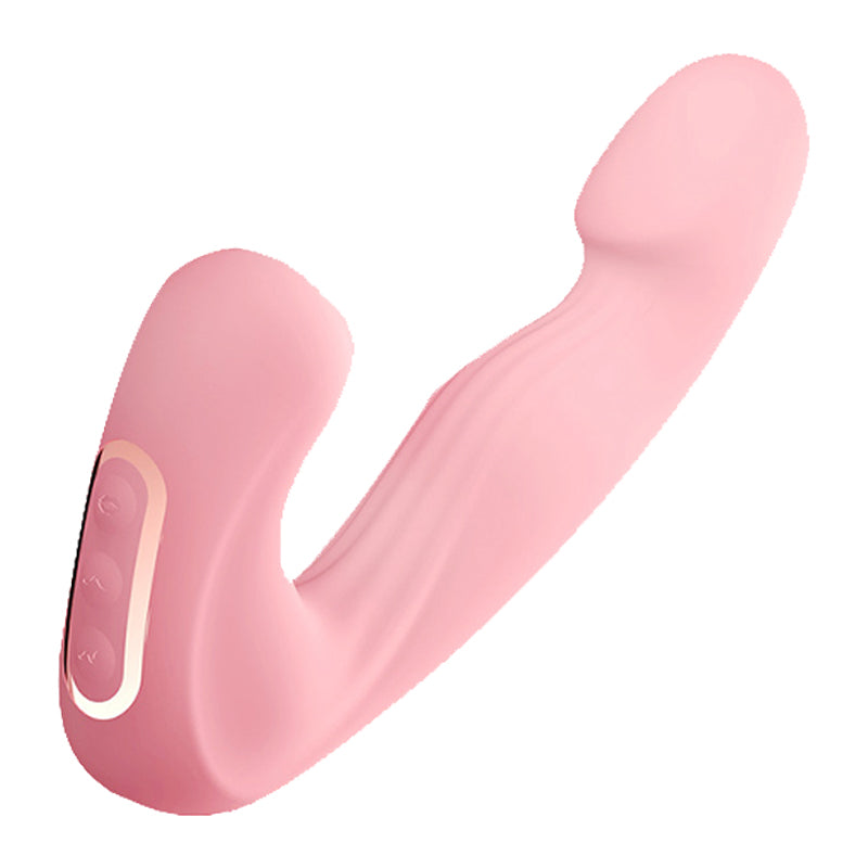 Xoxomoving- 10-Speed Vibrating Suction Thumping Female Masturbator Xoxomoving