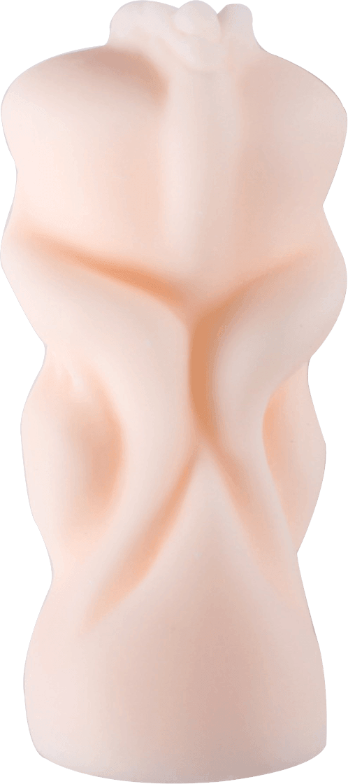 Soft & Stretchy Realistic Penis Sleeve - Ice Cream Color - Xoxomoving