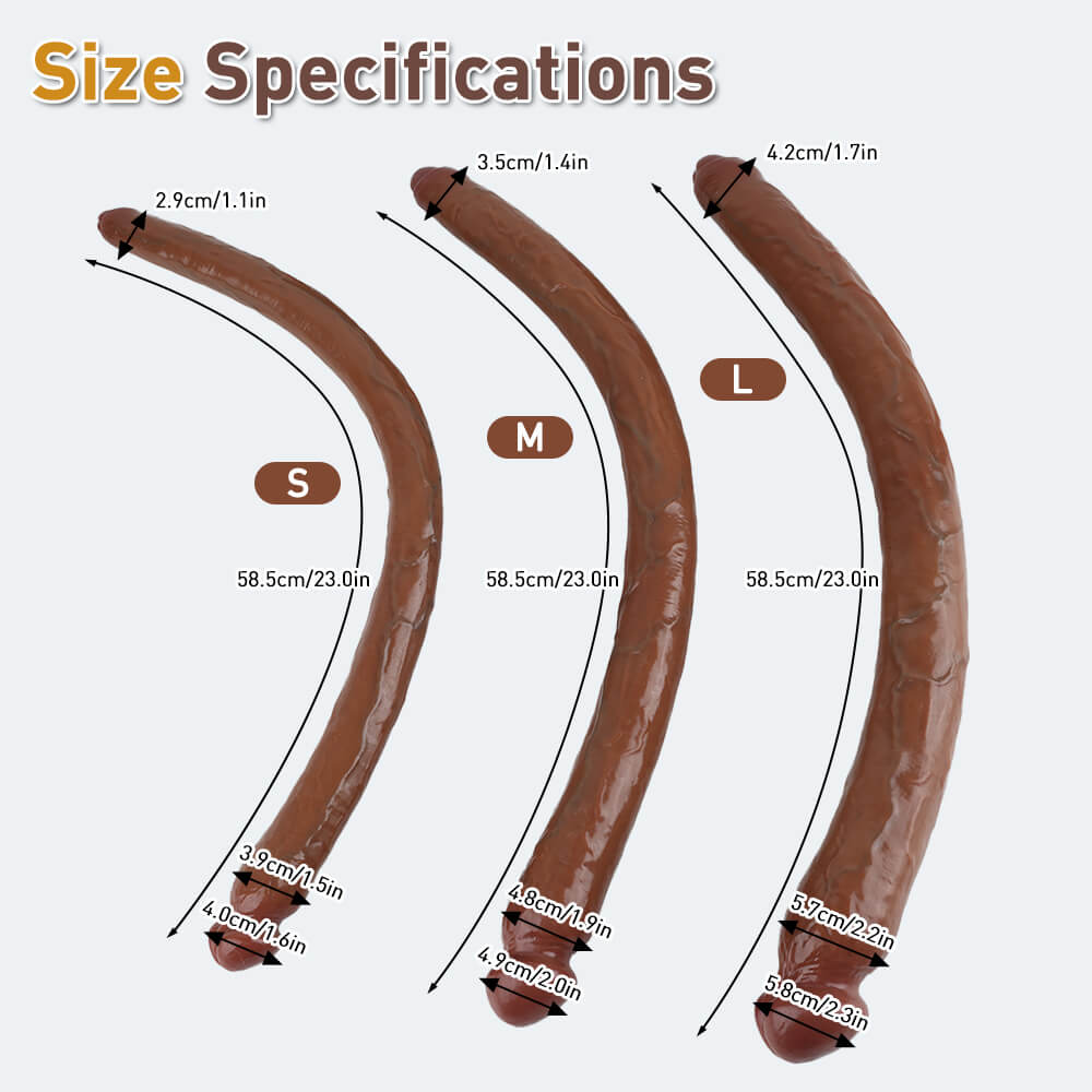 23 Inch Double Sided Dildo Xoxomoving