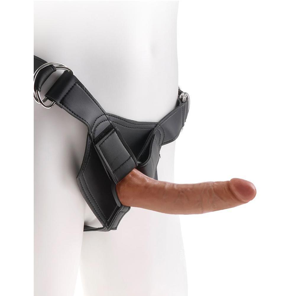 Strap-On Harness With 7 Inch LifeLike Cock - Xoxomoving