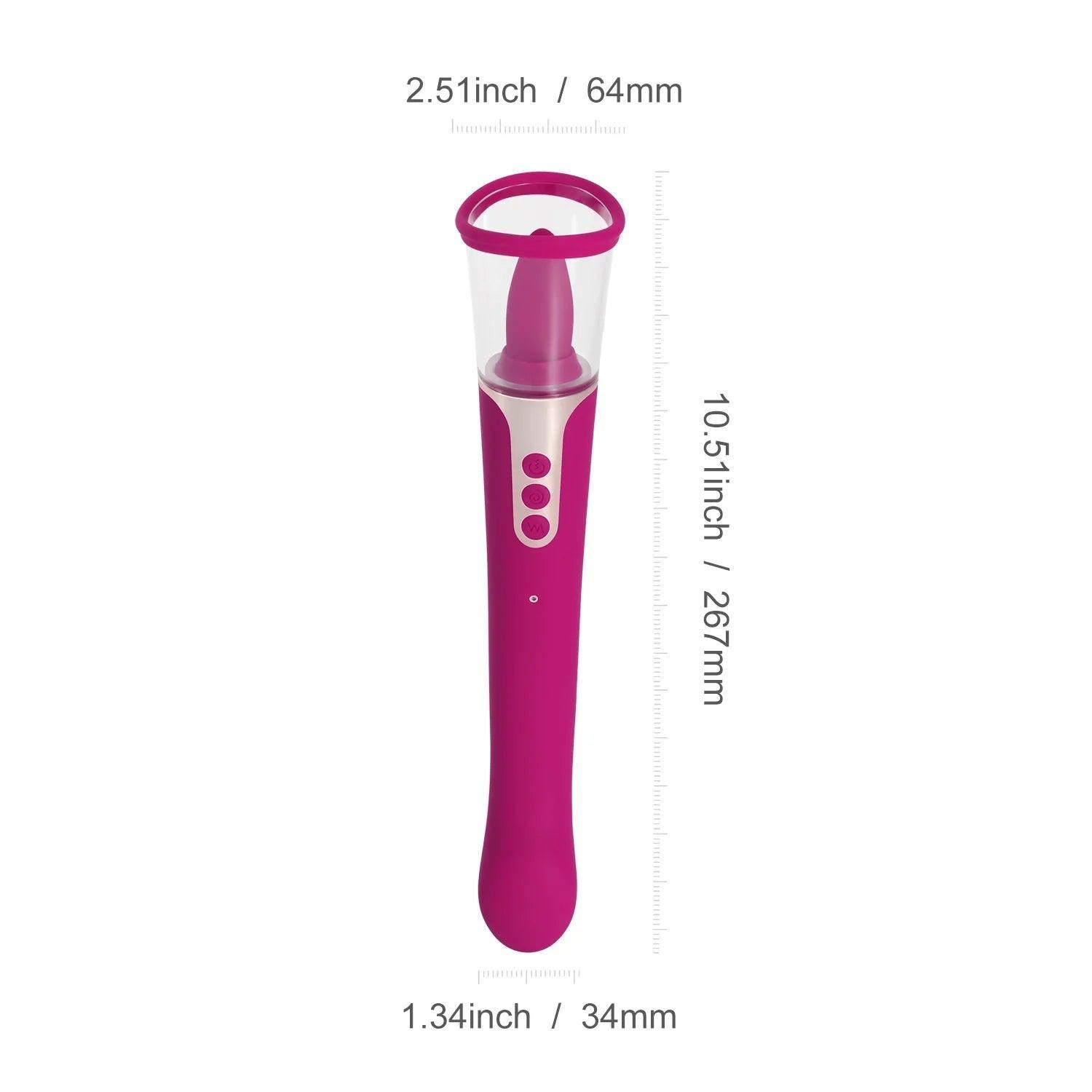 Succion 3-in-1 Clitoral Sucking G-Spot Vibrator - Ultimate Pleasure Experience - Xoxomoving