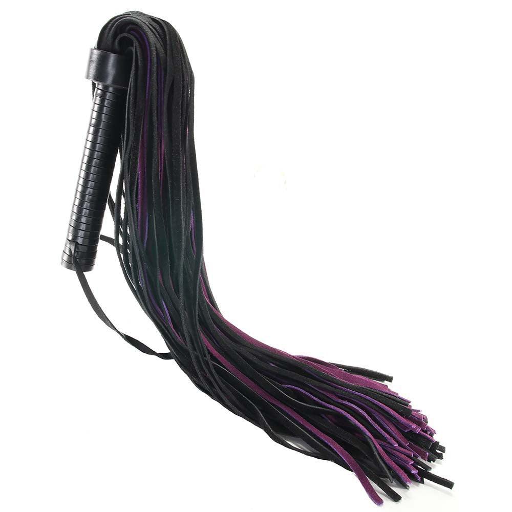 Suede Flogger with Leather Handle - Xoxomoving