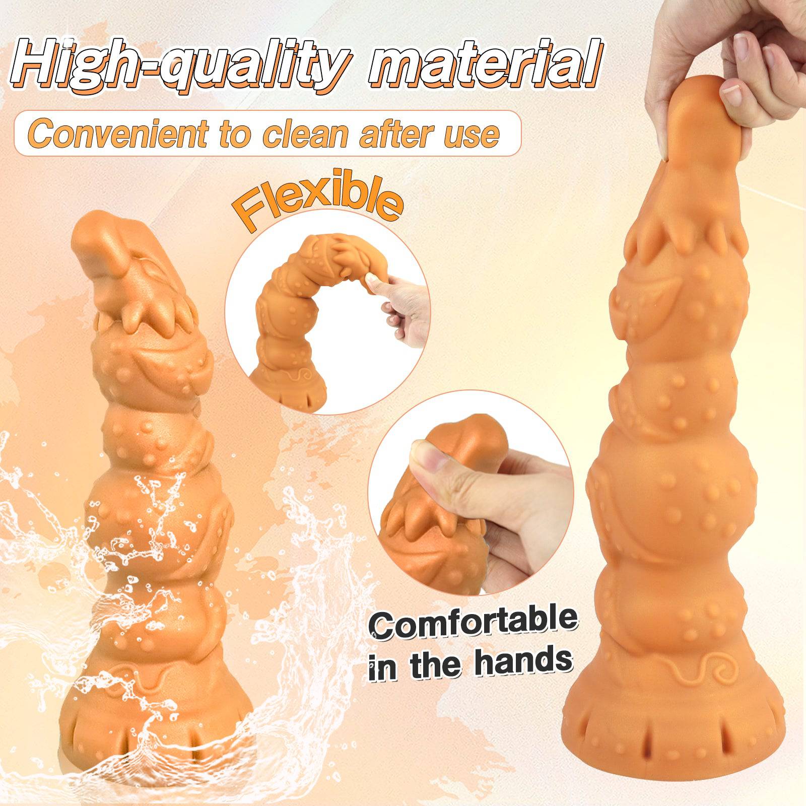 Sun Crow 13 Inch Fantasy Knot Dildo Xoxomoving