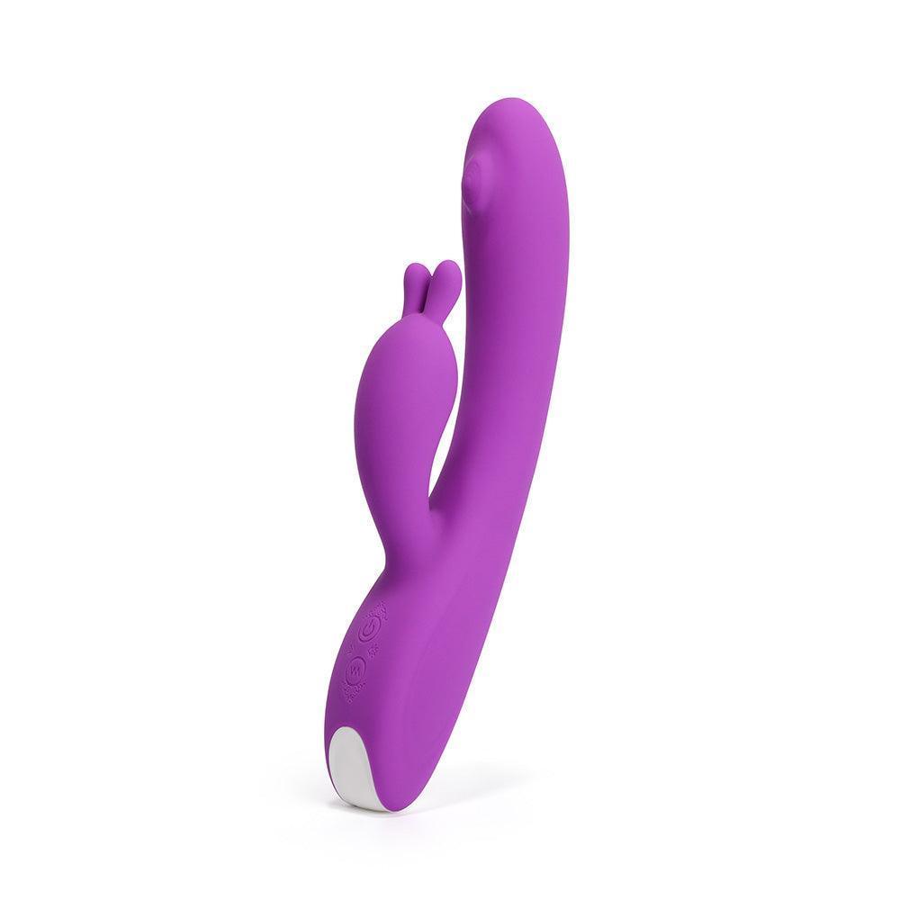 Sweetie Rechargeable Rabbit Vibrator - Double the Pleasure, Double the Fun - Xoxomoving