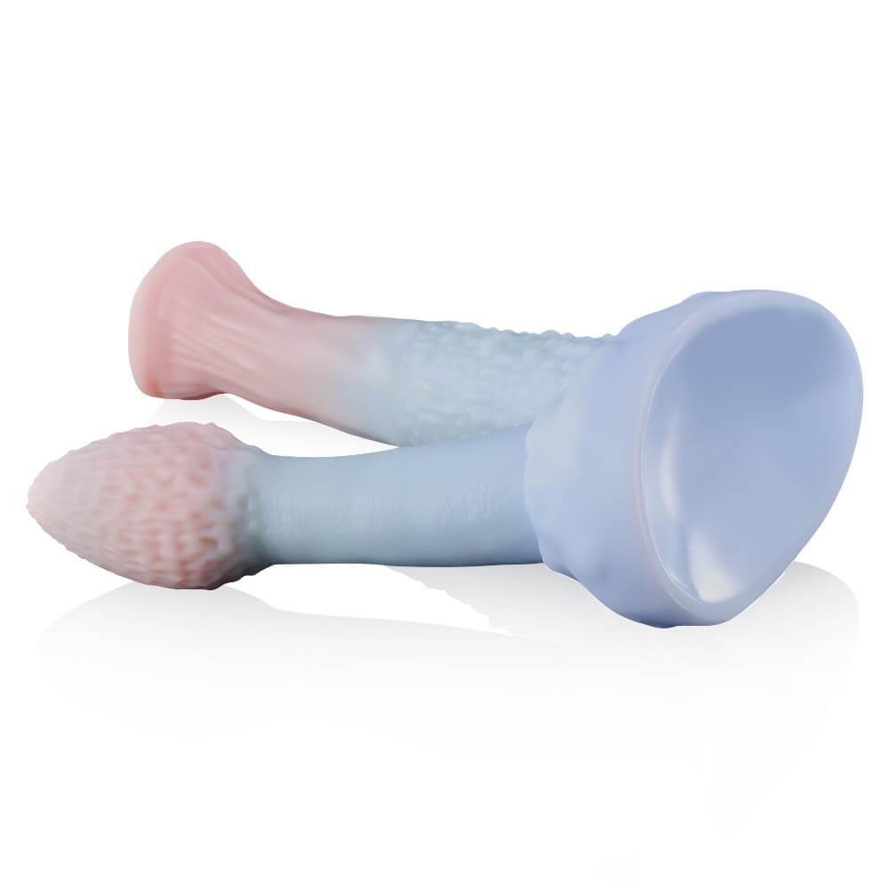 Alien Mushroom Dual Shaft Dildo for Fantasy Double Stimulation Xoxomoving