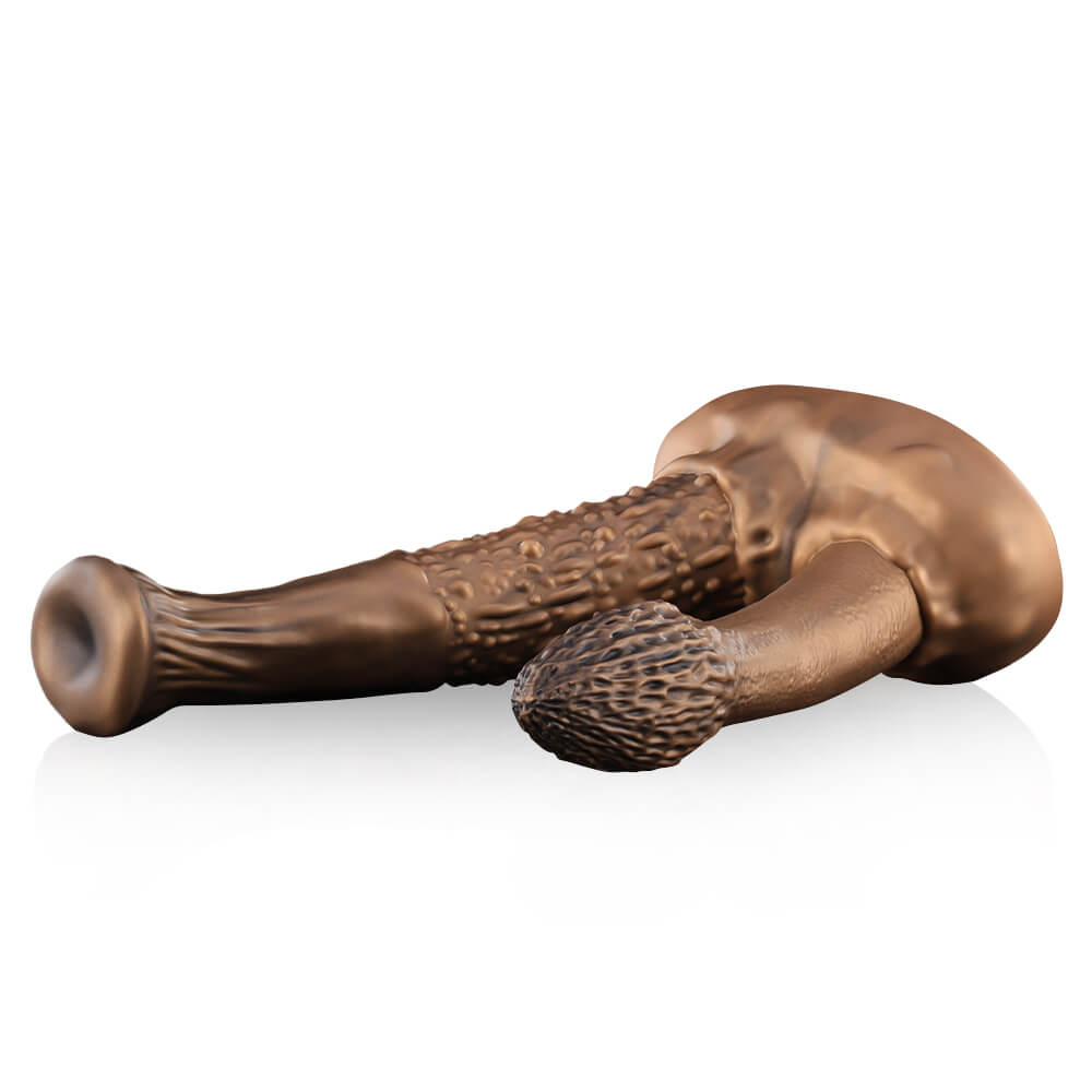 Alien Mushroom Dual Shaft Dildo for Fantasy Double Stimulation Xoxomoving