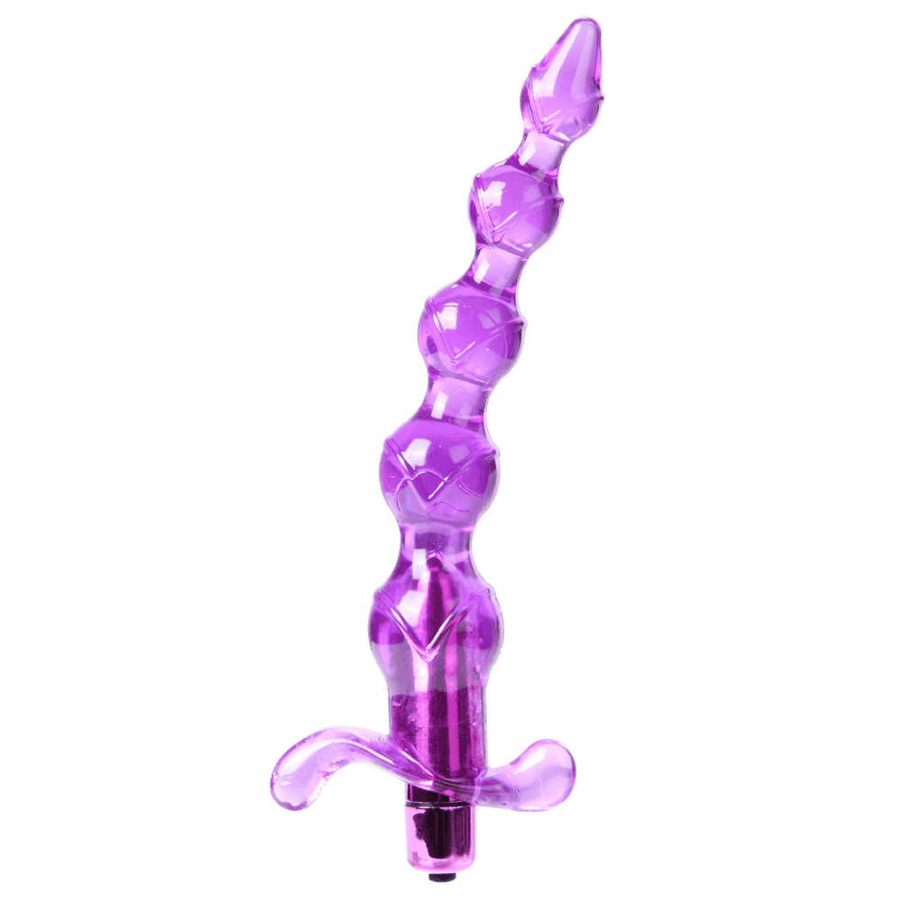 Vibrating Jelly Anal Beads - Xoxomoving