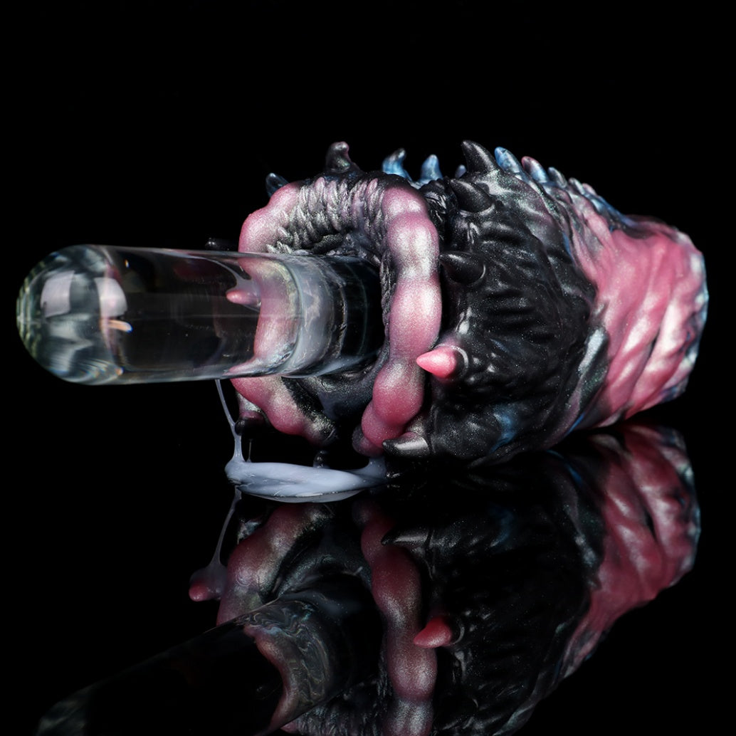 Fantasy Alien Pocket Pussy – Textured Demon Claw Male Masturbator Silicone Mini Sex Doll Domlust