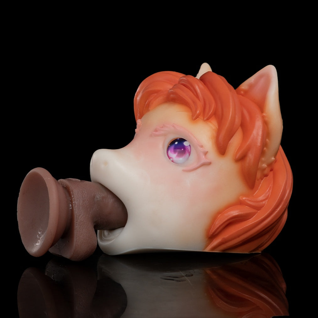 Deer Pony Silicone Oral Sex Doll - Fantasy Mens Penis Blowjob Masturbation Fetish Toys Gift Domlust