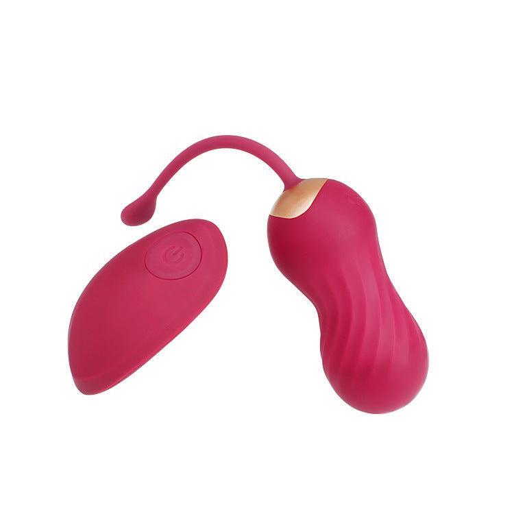 Rotating Kegel Ball Vibrator with Remote Control - 10 Vibrations, 5 Rotations - Xoxomoving