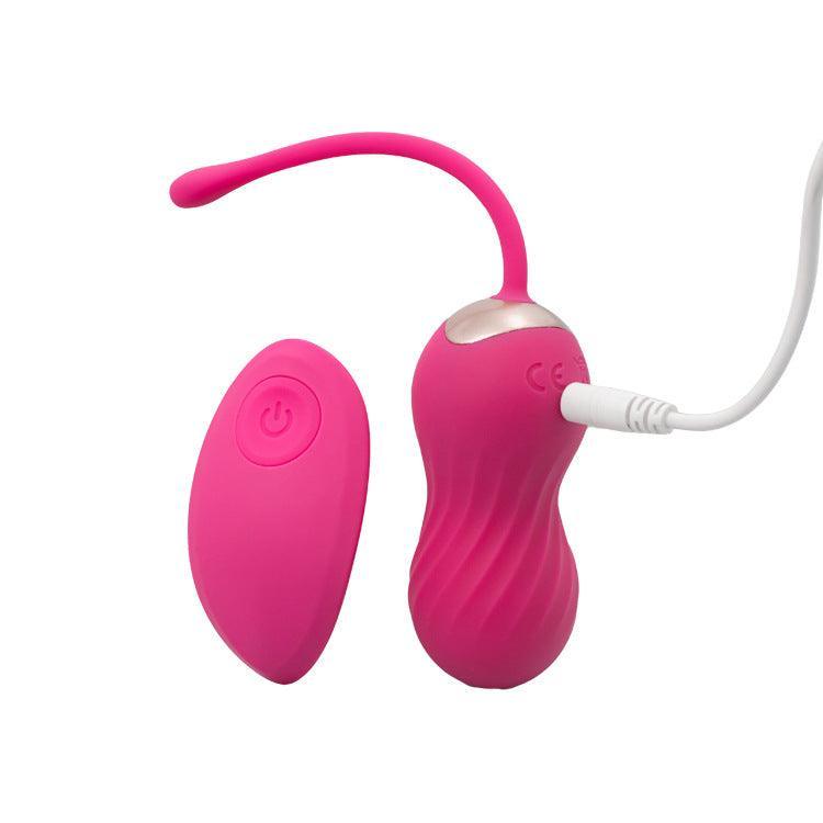 Rotating Kegel Ball Vibrator with Remote Control - 10 Vibrations, 5 Rotations - Xoxomoving