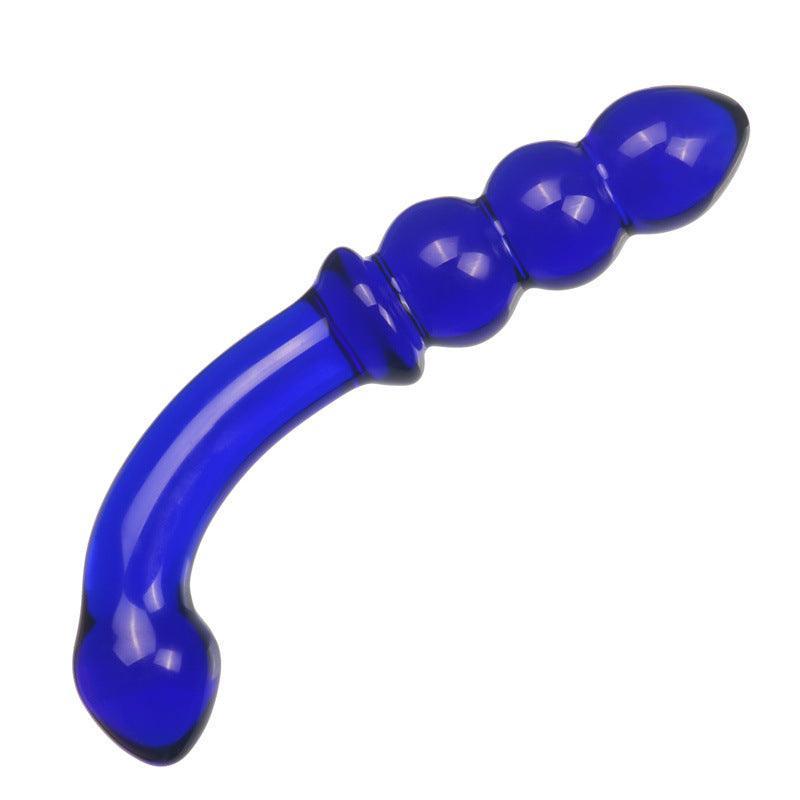 9 Inch G-Spot Glass Dildo - Xoxomoving