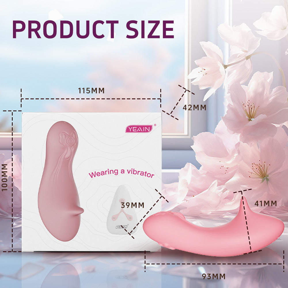 Wearable Vibrating Masturbator with Remote Control for Women - Xoxomoving