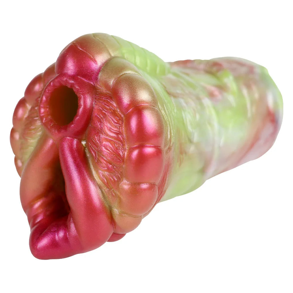 Monster Vagina Pocket Pussy Masturbation Cup - Silicone Exotic Penis Trainer Male Sex Toy Xoxomoving