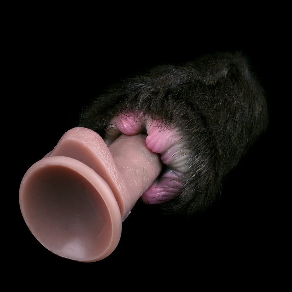 Black Cat Pussy Masturbaton Cup Sex Toy for Men - Furry Animal Vagina Penis Massage Male Masturbator Xoxomoving