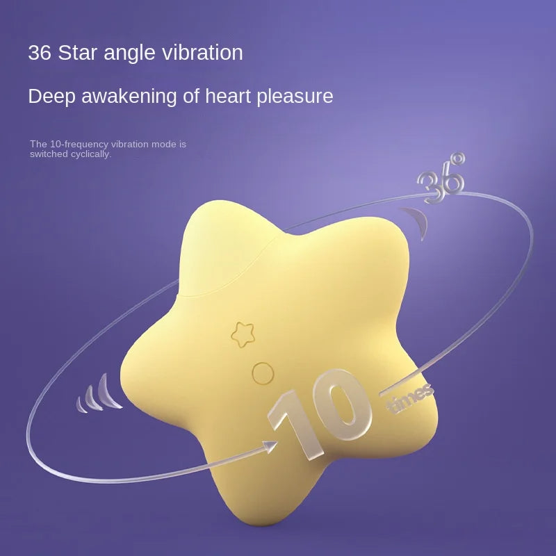 Starry sky projection light vibrator sucking vibration fun wireless charging-Xoxomoving