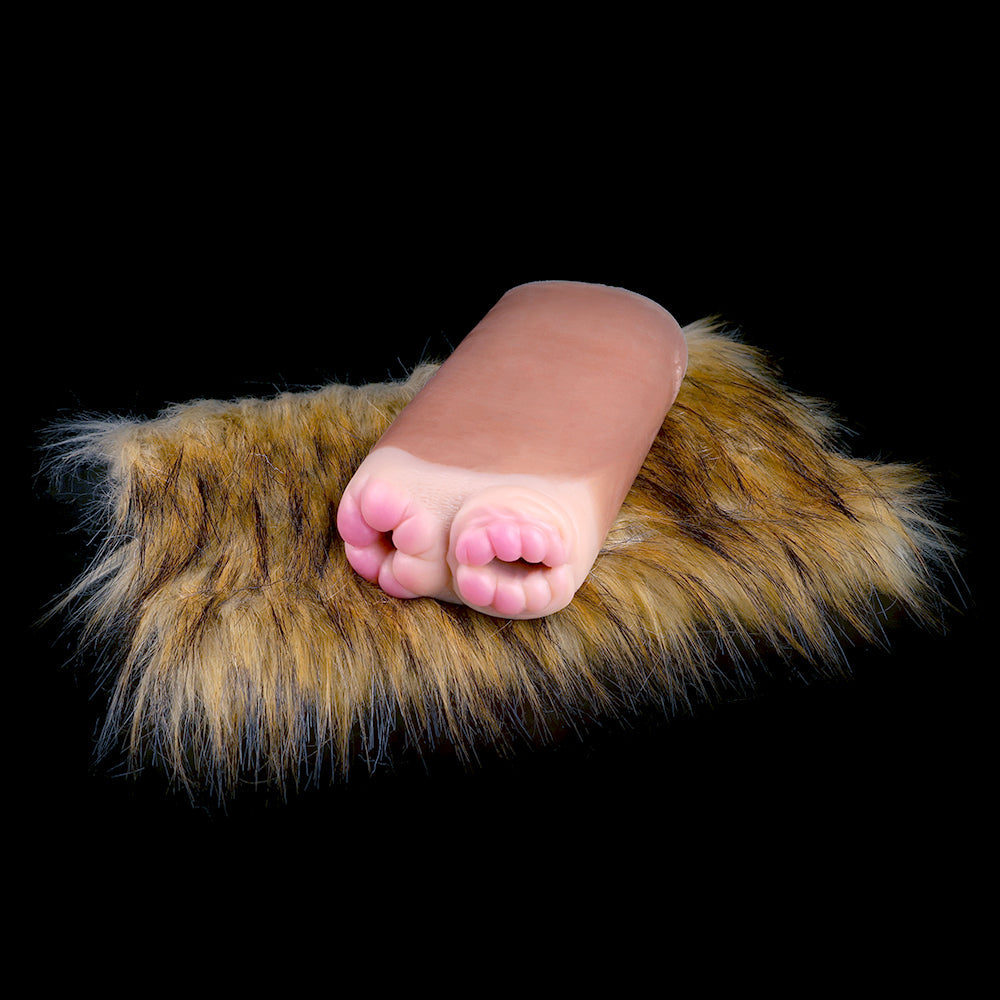 Monkey Pussy Pocket Animal Masturbator - Dual Vaginal Penis Masturbation Furry Sex Toy for Men Xoxomoving