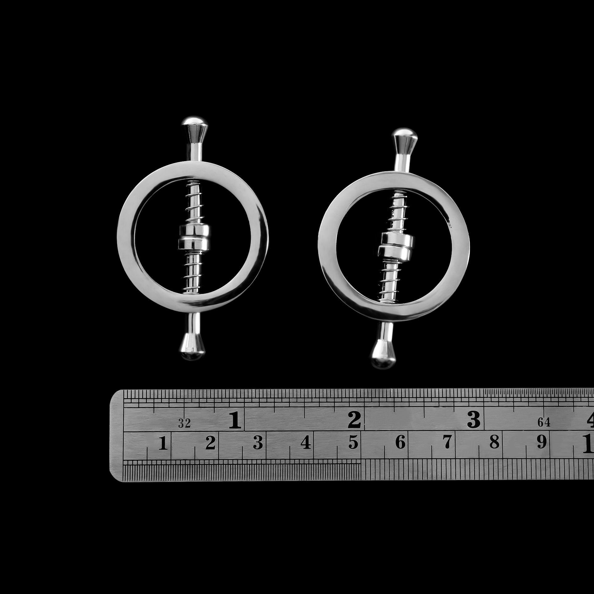 Ring Nipple Clamps By Kink - Xoxomoving