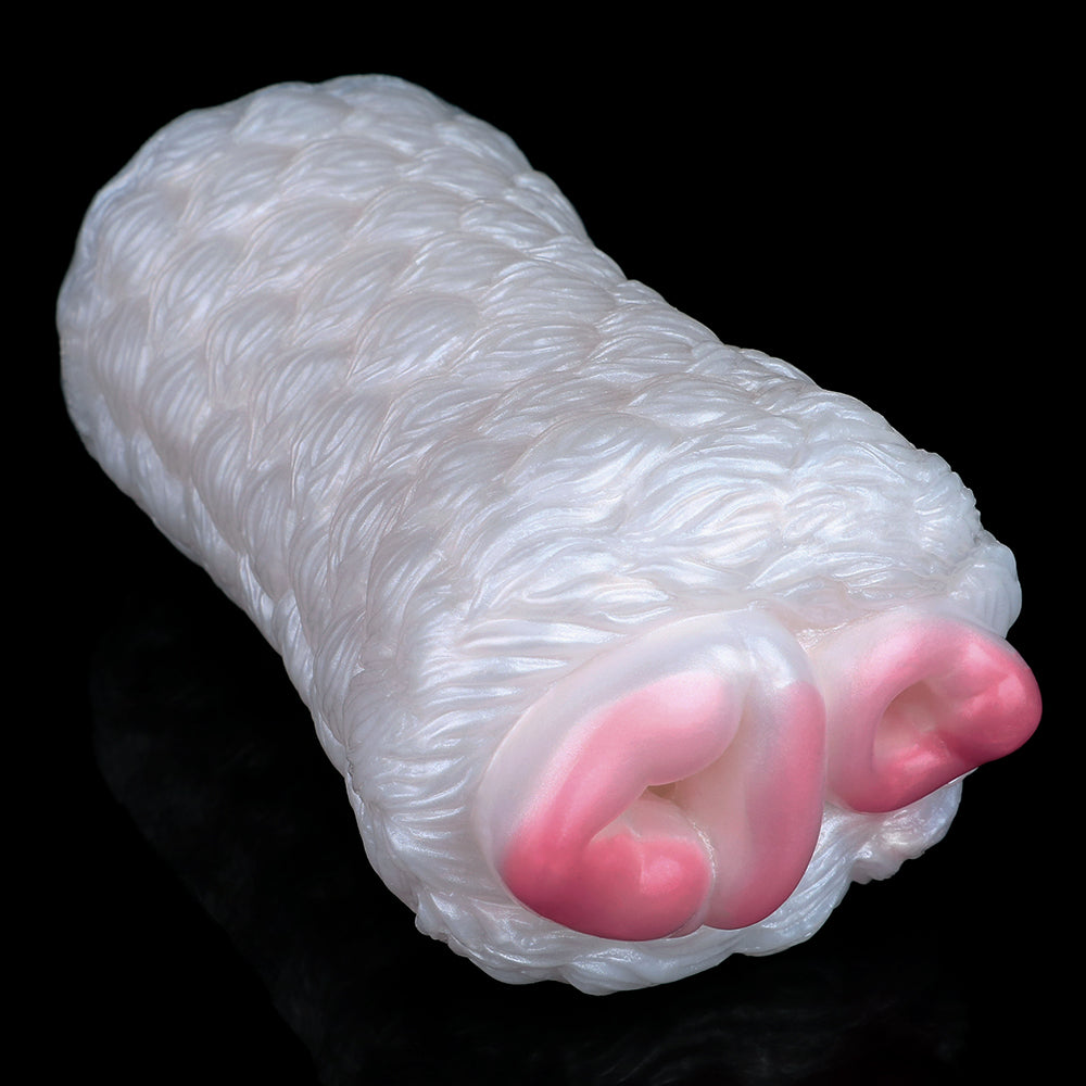 Vibrating Beast Pussy Male Masturbator - Remoter Bullet Penis Masturbation Sex Toy for Men Xoxomoving