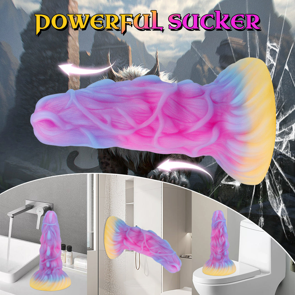 7 Inch Silicone Fantasy Lion Monster Dildo Xoxomoving