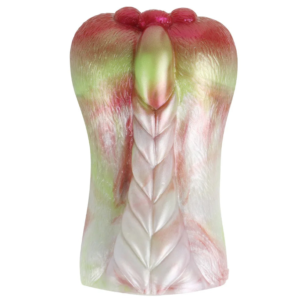 Cat Vagina Pocket Pussy Male Masturbator - Silicone Animal Penis Masturbation Cup Xoxomoving