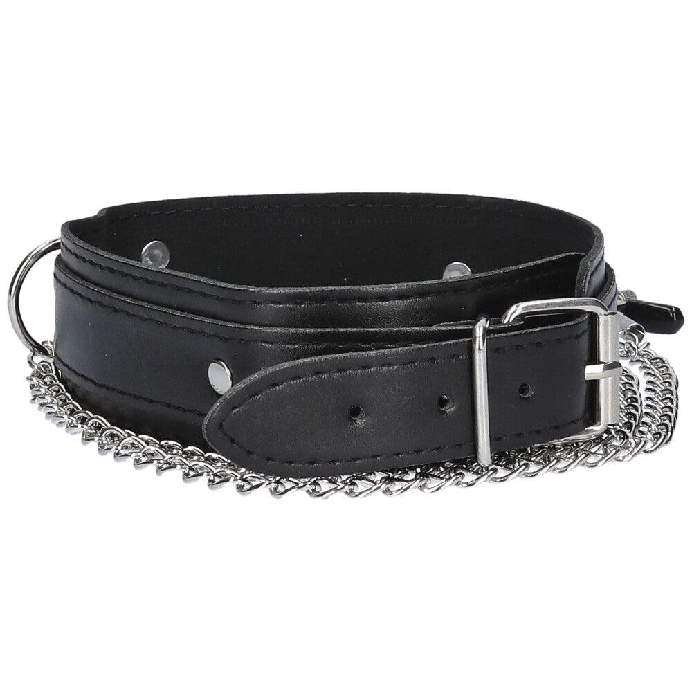 Black Collar with Nipple Clamps - Xoxomoving