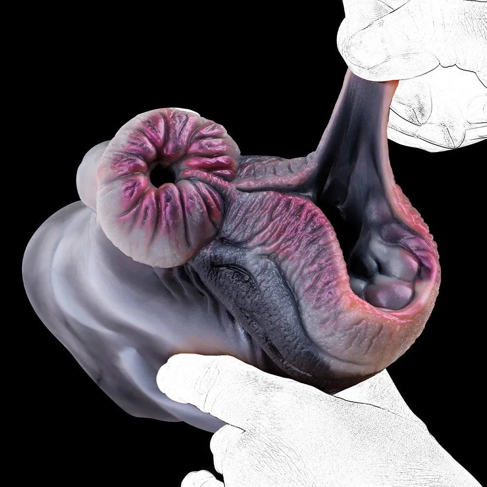 Zebra Animal Vagina Pussy Male Masturbation Cup - Pocket Realistic Silicone Penis Sex Toy Xoxomoving