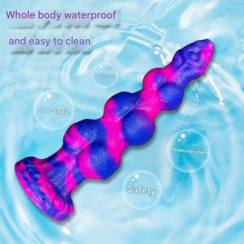 Huge Colorful Dog Wolf Monster Dildo Xoxomoving