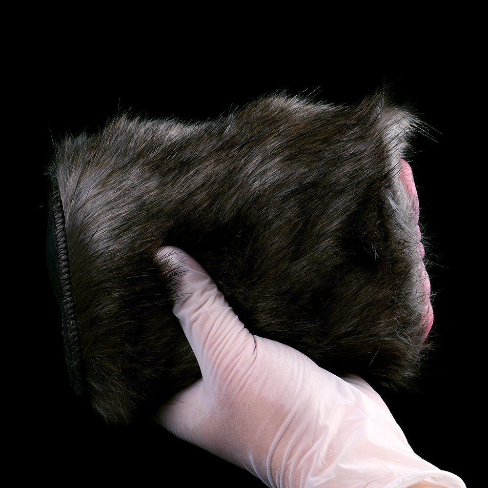 Rhino Pocket Pussy Masturbator Sex Toy for Men - Realistic Furry Silicone Vaginal Masturbation Cup Xoxomoving